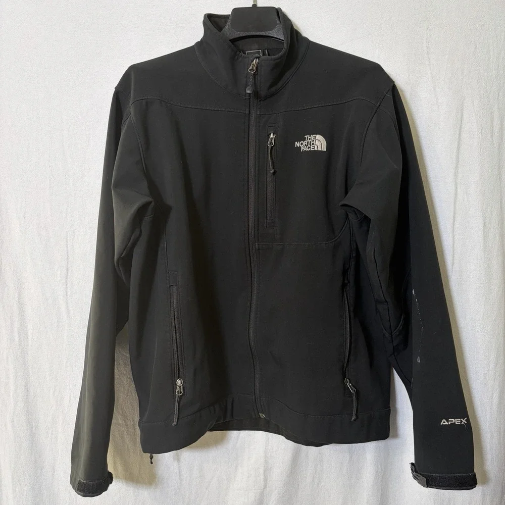 The North Face Apex 2011 Bionic WindWall Softshell Jacket Mens M Black